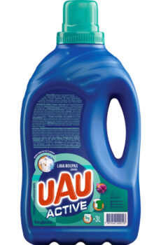 LAVA ROUPAS LIQUIDO UAU ACTIVE 3L