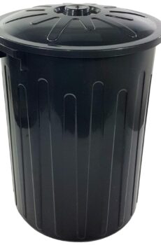 CESTO PLASTICO FECHADO 60L C/TAMPA