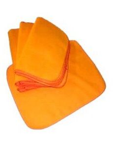 FLANELA LARANJA GRANDE 38×58