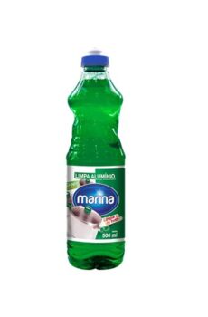 LIMPA ALUMINIO MARINA 500ML VERDE
