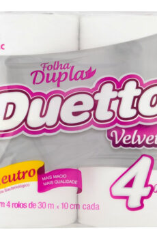 PAPEL H DUETTO VELVET BCO FD 12X30M PROM
