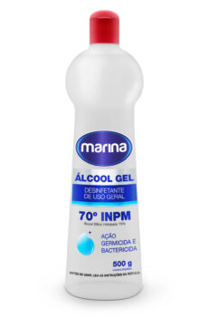 ALCOOL GEL MARINA 70,0 INPM 500ML
