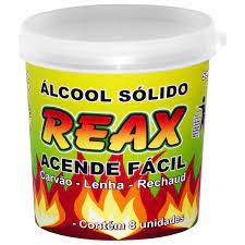 Álcool Sólido Acende Fácil